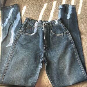 Vintage Rocky Mountain Denim High Rise Straight leg Jeans